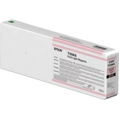 Epsonblaek Epson Vivid Light Magenta T55K6 - мастилница 700 мл (C13T55K60N)