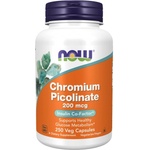 NOW Chromium Picolinate 200 mcg [250 капсули]