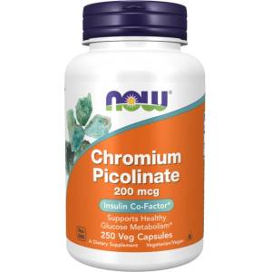 NOW Chromium Picolinate 200 mcg [250 капсули]