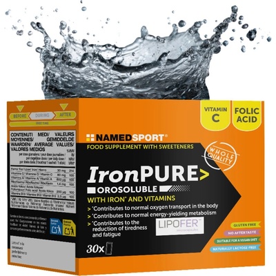 Namedsport IRON PURE OROSOLUBLE 30 sáčků