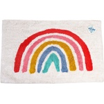 Rex London Бяла постелка за баня 83x52, 5 cm Rainbow - Rex London (29986)
