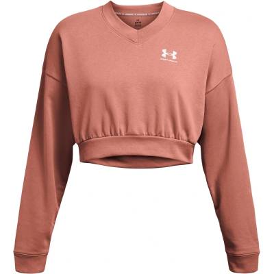 Under Armour Дамска блуза Under Armour Ua Rival Terry Os Crop Crw Sweatshirt Womens - Pink