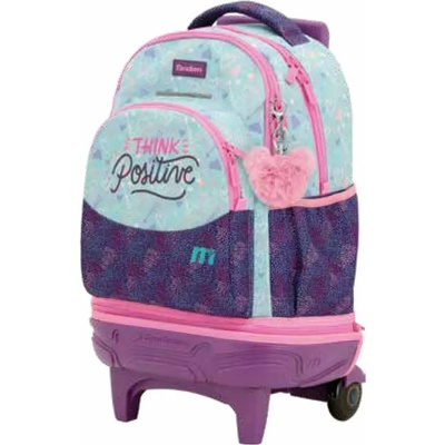 Sportandem Ученическа раница на колелца 2в1 Positive - Sportandem