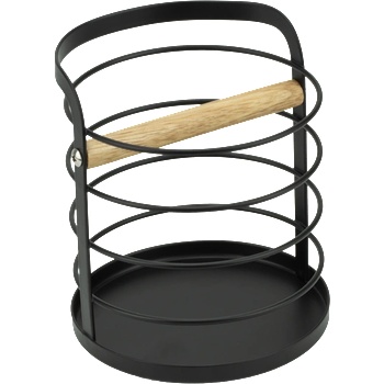 Horecano HOME-Поставка за прибори ЧЕРЕН МАТ Ø13xh14.5cm (WK810098) (0185152)