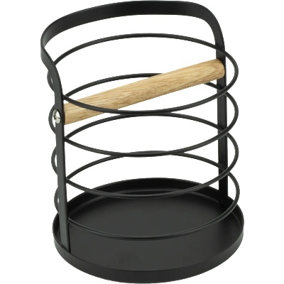 Horecano HOME-Поставка за прибори ЧЕРЕН МАТ Ø13xh14.5cm (WK810098) (0185152)