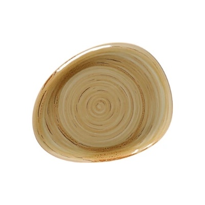 RAK Porcelain Spot tanier plytký 28 x 22,5 cm hnedý granát SGRFLFP28-12
