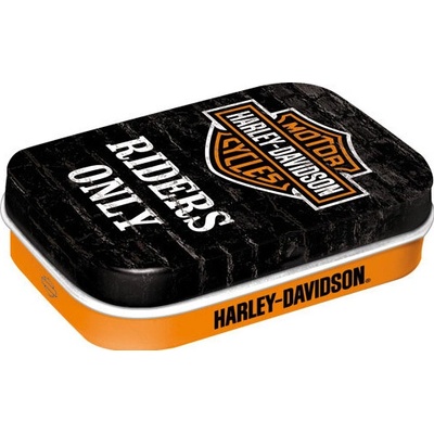 NOSTALGIC ART krabička HARLEY DAVIDSON Riders Only black