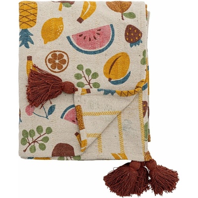 Bloomingville Mini Fruitta dětská deka barevná