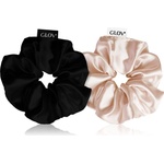 GLOV Scrunchies S ластици за коса Sparkling Wine/Black 2 бр