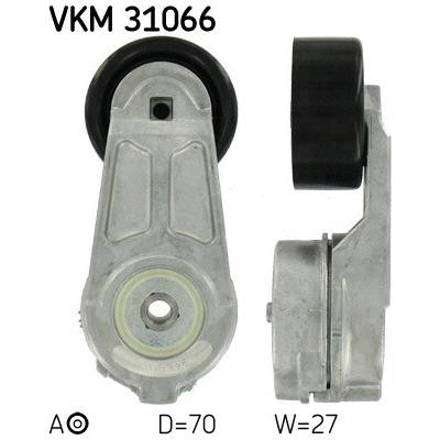 Napínacia kladka rebrovaného klinového remeňa SKF VKM 31066