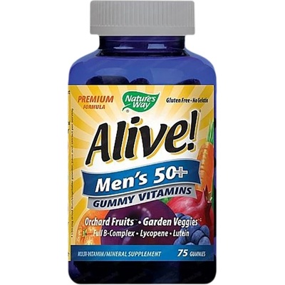 Nature's Way Alive! Multivitamins for Men 50+ [75 желирани бонбони]