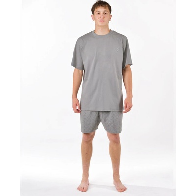 Gino pánská noční košile (79194-MxGLMZ) šedé – Zboží Mobilmania