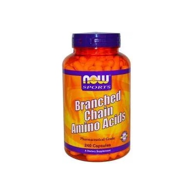 NOW Аминокиселини - Branched Chain Amino Acids - 240 капсули - NOW FOODS, NF0054