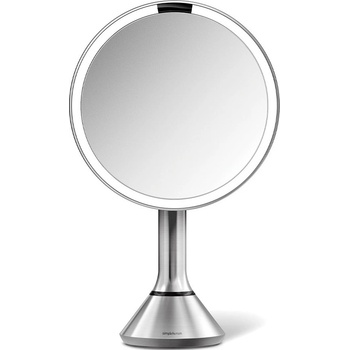 simplehuman Огледало със сензор Simplehuman с контрол на интензитета на светлината 20 см сребърно (ST3052)