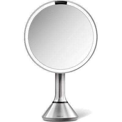 simplehuman Огледало със сензор Simplehuman с контрол на интензитета на светлината 20 см сребърно (ST3052)