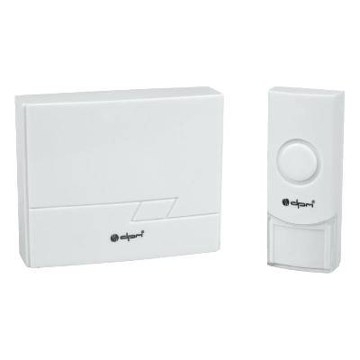 w880w - Безжичен звънец, 16 мелодии, 50м, 2хАА, бял (w880w)