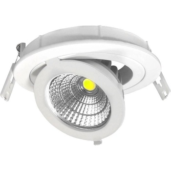 OPTONICA 12w led ЛУНА cob КРЪГЛА РЕГУЛИРУЕМА 6000k (3251)
