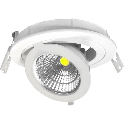 OPTONICA 12w led ЛУНА cob КРЪГЛА РЕГУЛИРУЕМА 6000k (3251)