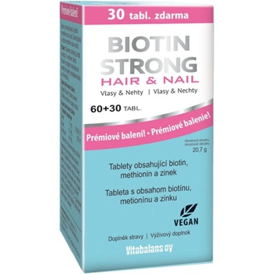 Biotin Strong Hair & Nail 60+30 tablet