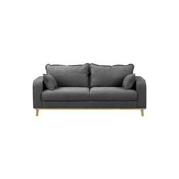 ROPEZ Тъмносив диван 193 cm Beata - Ropez (Beata Sofa 3os. tk. Enjoy 23 nogi natura)