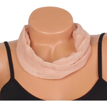 Стилно фишу-колие в бежово