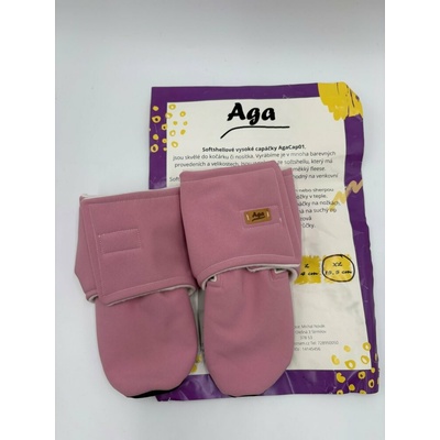 Softshellové vysoké capáčky AgaCap01 růžová