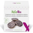 KetoMix Sušienky s čokoládovou polevou (24 sušienok) 264g