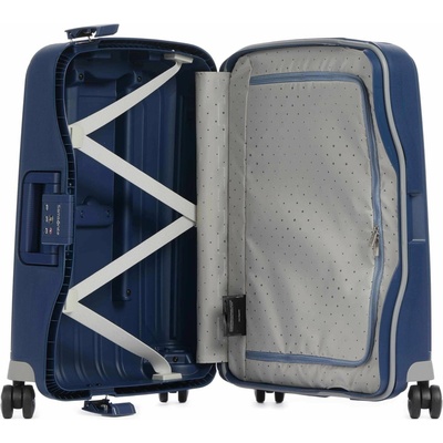 Samsonite S´Cure Spinner 55/20 49539 tmavo modrá 34 l