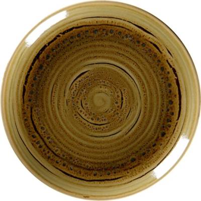 RAK Porcelain Spot talíř 21 cm, hnědý granát