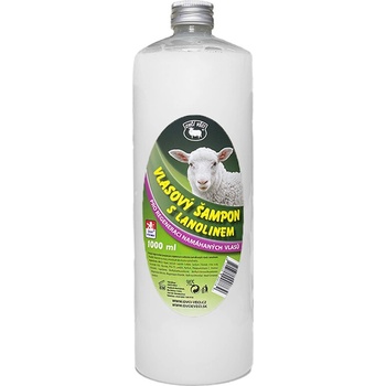 Ovčí věci Vlasový šampon s lanolínem 1000 ml