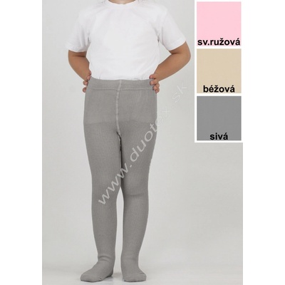 Wola Bavlnené pančušky w28.102 béžová