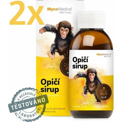 MycoMedica Opičí sirup 2 x 200 ml