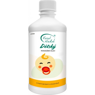 Karel Hadek Baby Masážní olej 500 ml