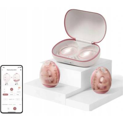 Momcozy Elektrická bílá s vložkami do podprsenky