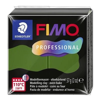 FIMO Глина, 57 g, горима, FIMO "Professional", зелено листо 8040-57 (8040-57)