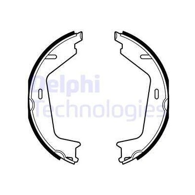 Sada brzdových čeľustí DELPHI LS2144