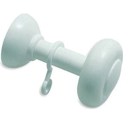 Gardinia Držiak závesov Bifo s háčikom biely 8 cm