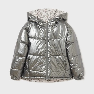 MAYORAL Яке с две лица за момиче в сиво Майорал