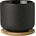 Stelton Чаша с подложка THEO 200 мл, черна, Stelton (SNX632)