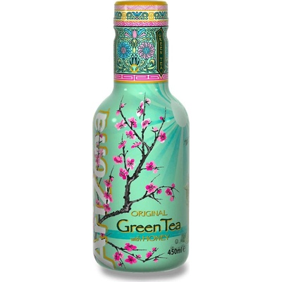 Arizona ledový zelený čaj med 450 ml