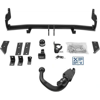 Brink tažné zařízení tažné rameno zasunuté diagonálně zespodu - CITROËN C4 AIRCROSS | 174981-09900-1