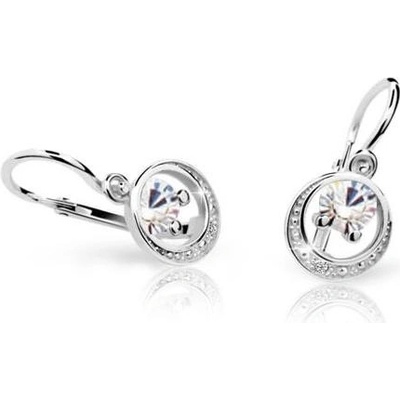Cutie Jewellery náušnice zlaté C1997B CZ White