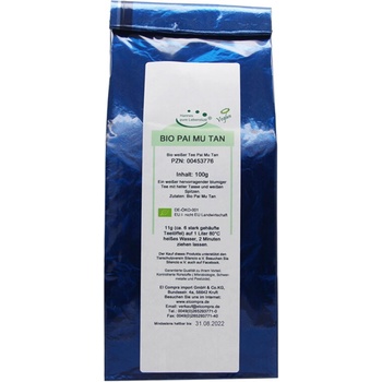 El Compra Био чай от Пай Му Тан (китайски бял чай) 100 g | El Compra (00453776 EC)