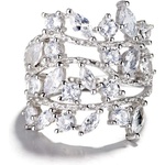 Silenti Jewelry Сребърен пръстен "Стил и Блясък" - 7 - 54.5мм (17.2мм диам. )