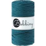 Bobbiny 3PLY Macramé Rope 3 mm 100 m Peacock Blue юта (TS-E005)