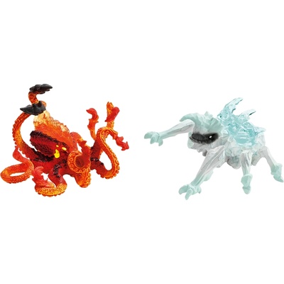 Schleich Фигури Schleich Eldrador - Ледено насекомо срещу Огнен кракен (70826-70722)