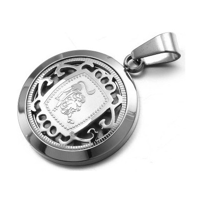 Amparo Miranda Přívěsek se znamením zvěrokruhu 3055 Silver Lev