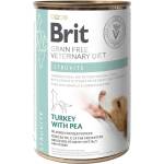 Brit veterinary BRIT GF ветеринарни диети за кучета Struvite 400g - мокра храна за кучета