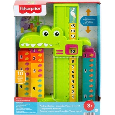Fisher Price Krokodýl Moje číslo Vzdělávací hračka