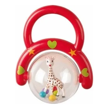 Софи жирафчето Дрънкалка с дръжка (s010126)
